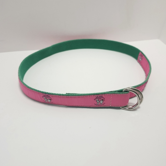 yri Accessories - YRI Golf Belt Pinehurst Championship 2014 Size S Pink Green